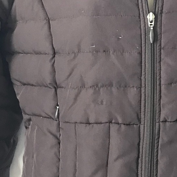 Kenneth Cole Reaction Small Brown Puffer Coat - Picture 3 of 7